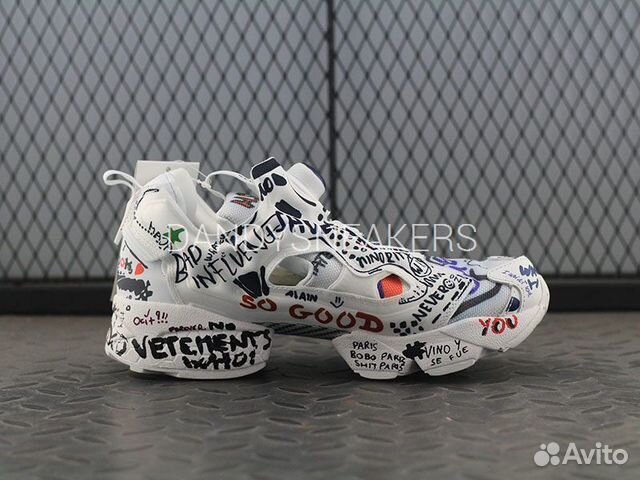Кроссовки Vetements x Reebok Insta Pump Fury Кроссовки Vetements x Reebok Insta Pump Fury