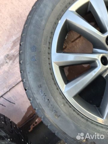Колёса на Touareg r18 зима оригинал