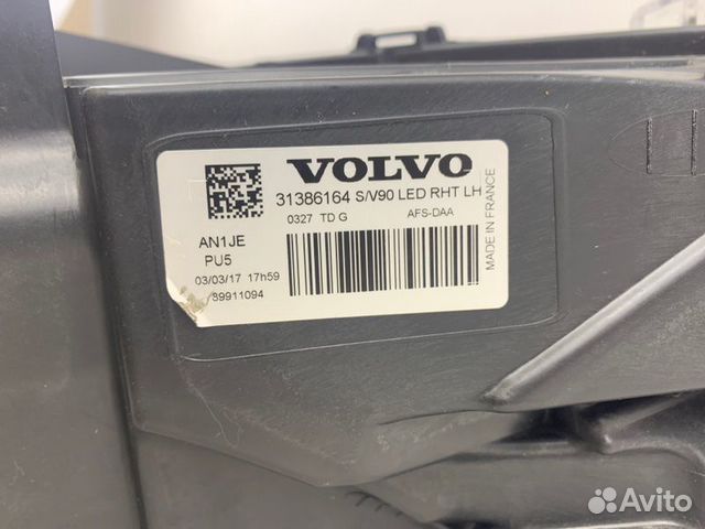 Фара передняя левая Volvo S90 V90CC Led Фара передняя левая Volvo S90 V90CC Led