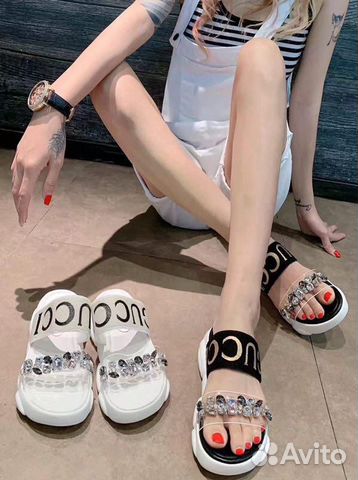 Шлепанцы Gucci Шлепанцы Gucci