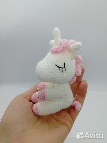 Вязаная игрушка Единорог Вязаная игрушка Единорог