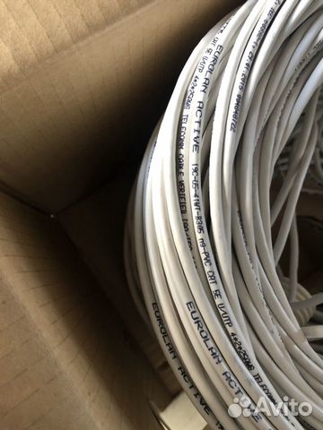 Витая пара utp cat 5e eurolan 4*2*25 awg медь Витая пара utp cat 5e eurolan 4*2*25 awg медь