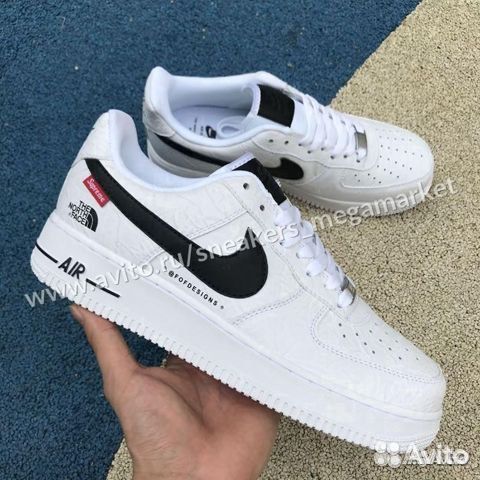 Кроссовки Nike Air Force 1 x Supreme II North Face