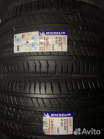 Michelin Latitude Sport 3 315/35R20-275/40R20 Michelin Latitude Sport 3 315/35R20-275/40R20