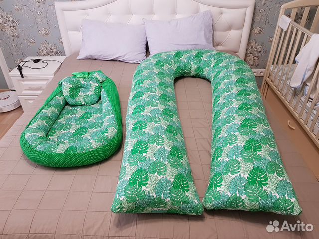 Подушка для беременных и кокон в кроватку