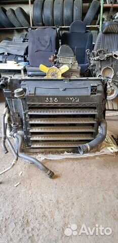 Кассета радиатора на BMW e46