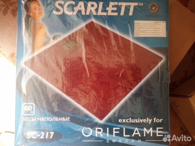 Весы напольные Scarlett SC-217