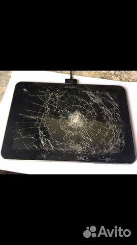Планшеты Самсунг битый экран