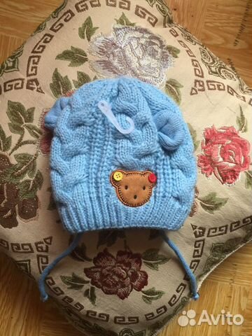 Тёплая детская шапочка
