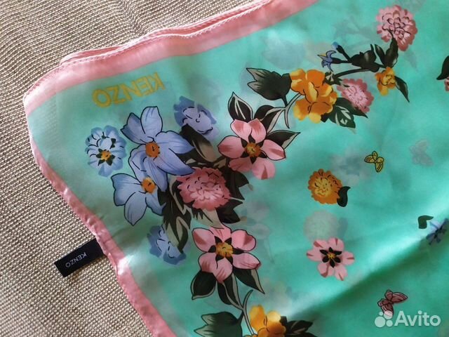 Шёлковый платок Kenzo оригинал