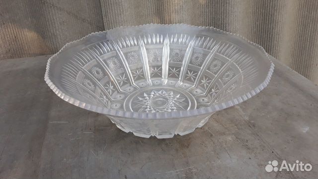 Ваза для фруктов огромная (пластик) СССР