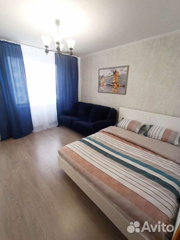 

1-к. квартира, 35 м², 2 кровати