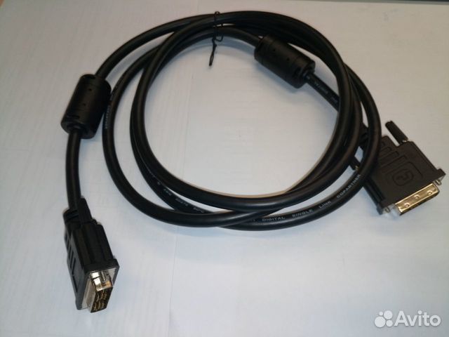 Кабель DVI-DVI 1,8 метра