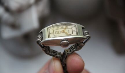 Часы механические звезда пчз Пенза Серебро 875ссср