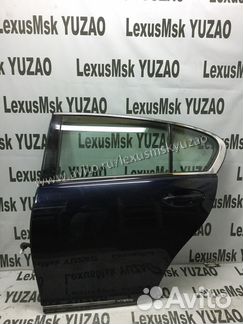 Дверь Lexus GS3/Лексус гс3 задняя левая синяя