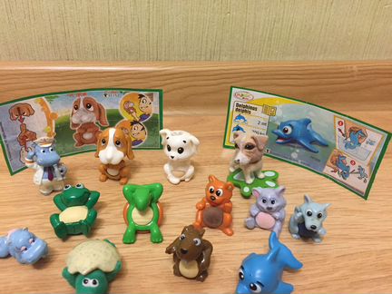 Игрушки из киндер-сюрприза