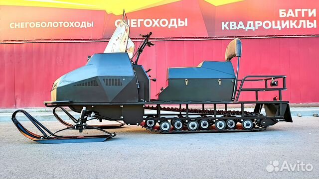 Снегоход promax yakut long 500 20 Л.С black linе