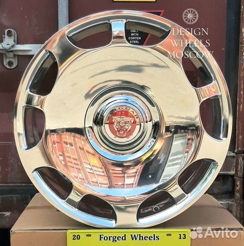 Кованые диски R19 на Jaguar XJ X351