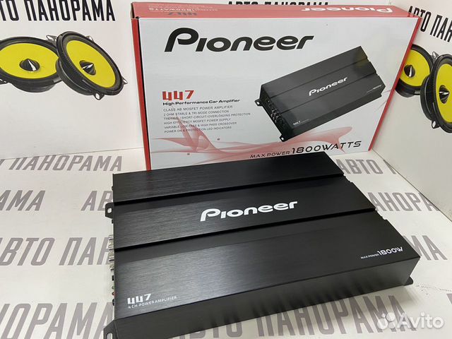 Усилитель 4х канальный “Pioneer” 447