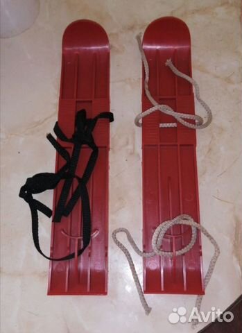 Мини лыжи- коротышки бу