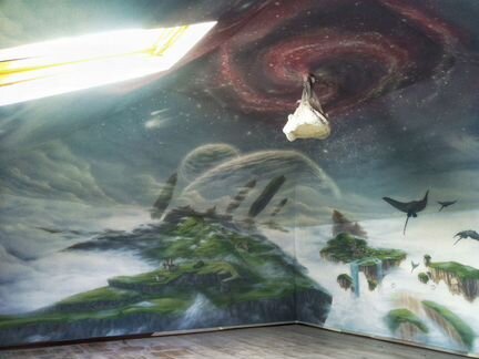 Роспись стен, Граффити, Аэрография