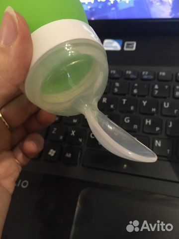 Бутылочка с ложкой