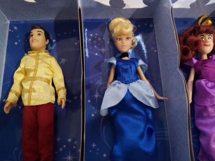 Mini doll disney Cinderella 14 см, 4 шт