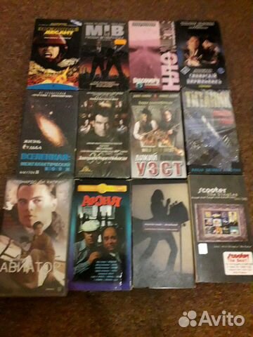 Видеокассеты с фильмами