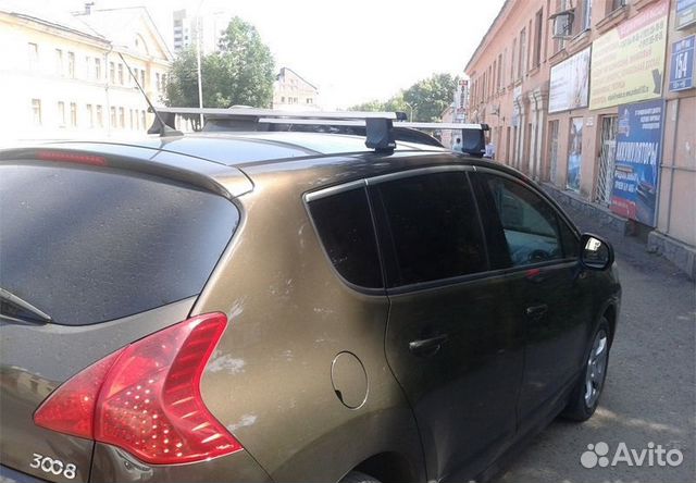 Багажник на крышу Пежо Peugeot 3008 атлант
