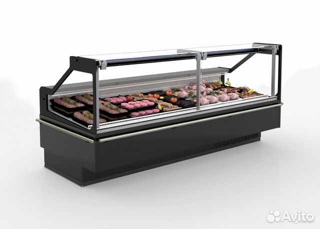 Витрина холодильная Rimo Cube Black 1800