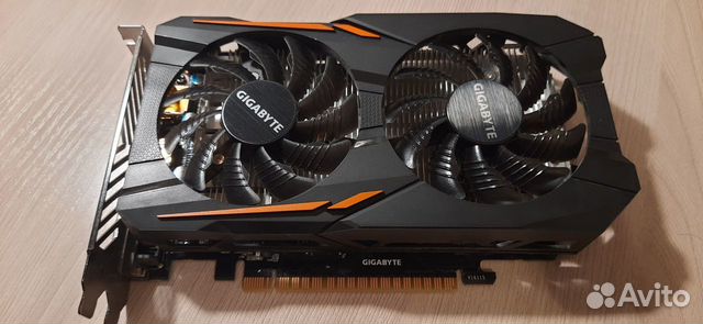 Видеокарта gtx 1050 ti 4gb gigabyte