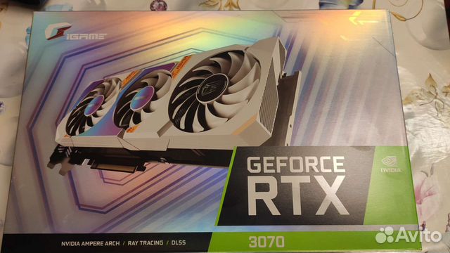 Видеокарта rtx 3070 Colorful Ultra W OC 8 gb