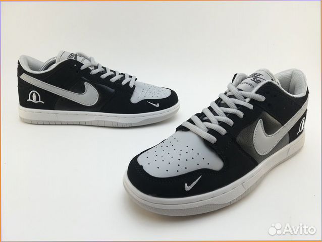 Кроссовки Nike SB Dunk LOW черные 41