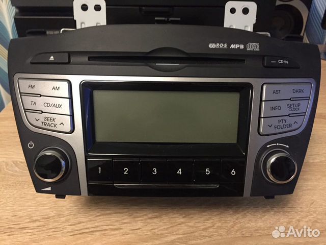 Новая штатная магнитола