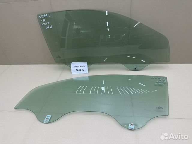 Стекло двери Mercedes W203 Coupe