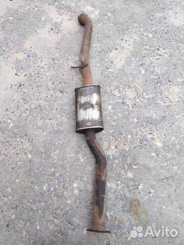 Выхлопная труба средняя часть infiniti FX35 (S50)