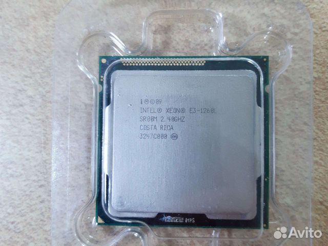 8ми поточный процессор xeon e3-1260l