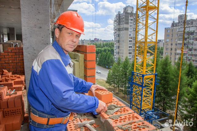 Каменщики на стройку.Москва выплата каждые 7 дней