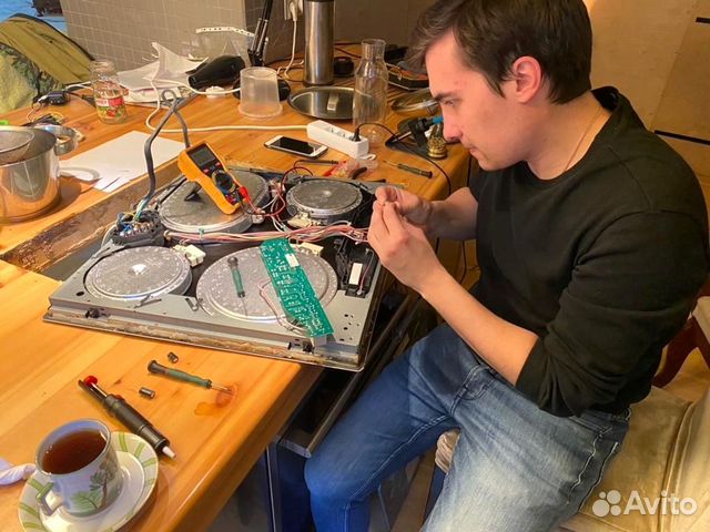 Ремонт электроплит, варочных панелей, духовок