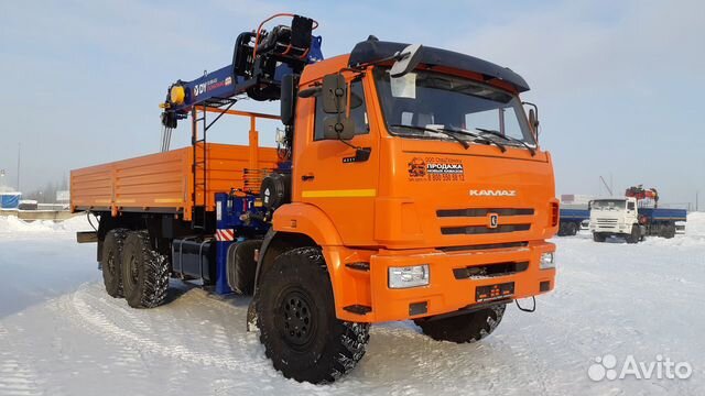 КамАЗ 43118-50 с КМУ, 2023