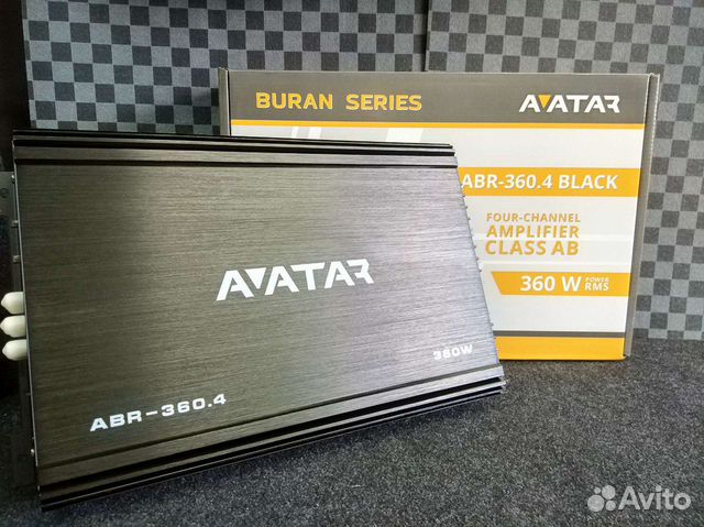 Усилитель 4х канальный Avatar abr 360.4