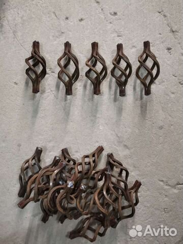 Кованные элементы корзинки