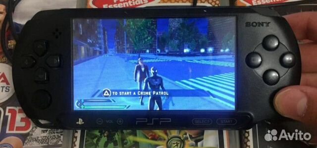 Прошитая псп Сони в идеале много игр