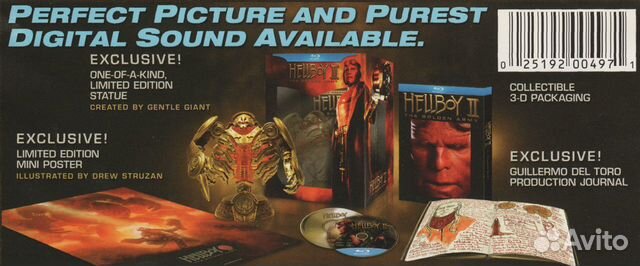 Hellboy The Golden Army Blu-Ray