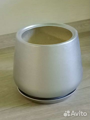 Керамический цветочный горшок