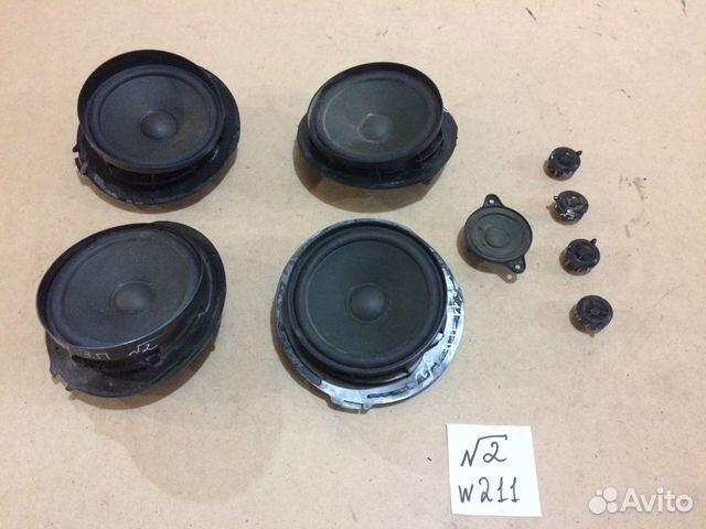 Динамики Mercedes E-class W211