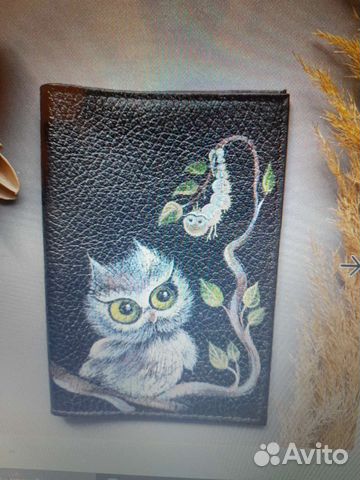 Обложка на паспорт кожа