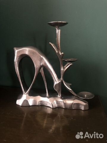 Подсвечник Олень СССР 60-70 гг