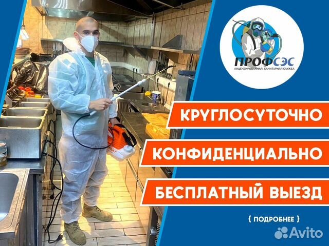 Дезинфекция клопов и тараканов и всех насекомых