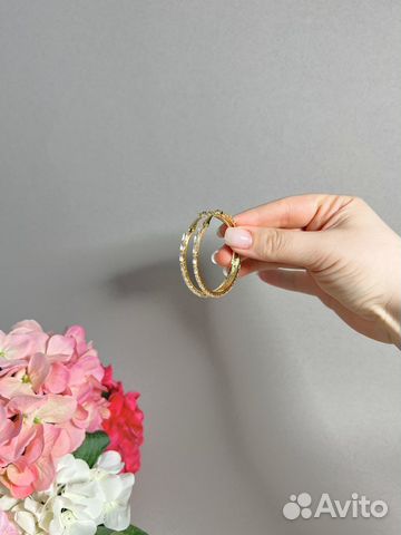 Модные Серьги кольца